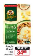 Jungle Muesli Assorted-400g
