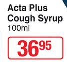 Vicks Acta Plus Cough Syrup-100ml