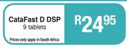 CataFast D DSP 9 Tablets