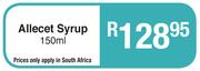 Allecet Syrup-150ml
