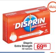 Disprin Extra Strength 48 Tablets