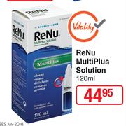 Bausch + Lomb Renu Multi Plus Solution-120ml
