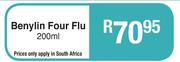 Benylin Four Flu-200ml