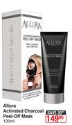 Allura Activated Charcoal Peel Off Mask-120ml