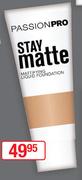 Passion Pro Stay Matte Mattifying Liquid Foundation