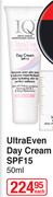 IQ UltraEven Day Cream SPF15-50ml Each