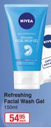 Nivea Refreshing Facial Wash Gel-150ml Each