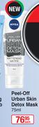 Nivea Peel Off Urban Skin Detox Mask-75ml Each