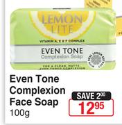 Lemon Lite Even Tone Complexion Face Soap-100g