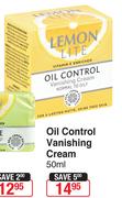 Lemon Lite Oil Control Vanishing Cream-50ml