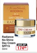 Rooibos Radiance No Shine Day Cream SPF15-50ml