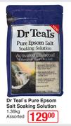 Dr Teal's Pure Epsom Salt Soaking Solution Assorted-1.36Kg