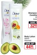 Dove Nourishing Secrets Body Lotion Assorted-400ml Each
