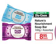 Nature's Nourishment Soap Bar Assorted-100g Each