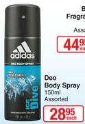 Adidas Deo Body Spray-150ml Each