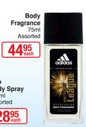 Adidas Fragrance-75ml Each