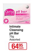 Gyna Guard Intimate Cleansing pH Bar-75g Each