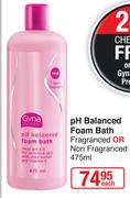 Gyna Balanced Foam Bath Fragranced Or Non Fragranced-475ml Each