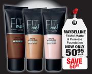 Maybelline Fitme! Matte & Poreless Foundation-Each