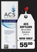 ACS Softlens All-In-One Solution-360ml