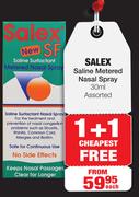 Salex Saline Metered Nasal Spray-30ml Each