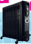 Delonghi 12 Fin Black Oil Heater-KH771225