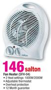 Salton Fan Heater-SFH-04