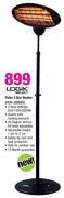 Logik Select Patio 3 Bar Heater HCH-2000DI