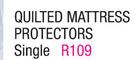 Quilted Mattress Protectors Single