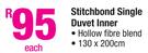 Stitchbond Single Duvet Inner-130x200cm Each