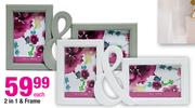 2 In 1 & Frame-Each