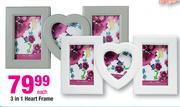 3 In 1 Heart Frame-Each