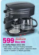 Sunbeam 3-1 Coffee Maker-SECC-300