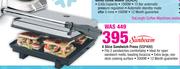 Sunbeam 4 Slice Sandwich Press-SSP400