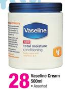 Vaseline Cream Assorted-500ml
