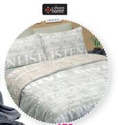 Always Home Typography Queen Duvet Cover-Per Set