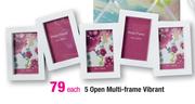 5 Open Multi-Frame Vibrant Each