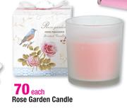 Rose Garden Candle Each