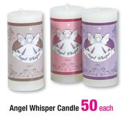 Angel Whisper Candle Each