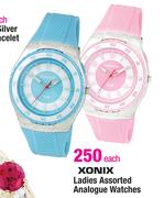 Xonix Ladies Assorted Analogue Watches-Each