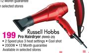 Russell Hobbs Pro Hairdryer RHHD-20