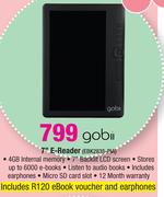 Gobii 7" E-Reader EBK2835-PIA