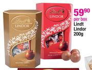 Lindt Lindor - 200g Per Box