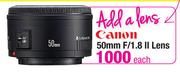 Canon 50mm F/1.8 II Lens