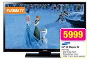 Samsung 51" HD Plasma TV PS51F4000
