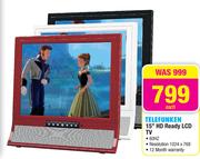 Telefunken 15" HD Ready LCD TV Each