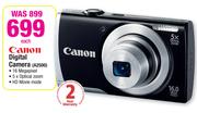 Canon Digital Camera A2500