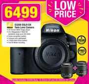 Nikon D3200 DSLR DX Twin Lens Camera