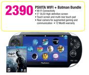 Psvita WIFI+Batman Bundle