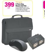 targus 3 Piece bag Mouse And Hub-Each